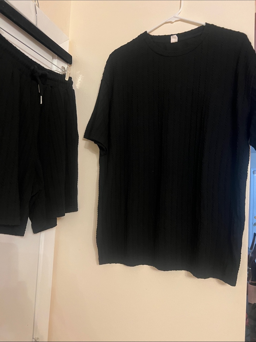 Men's Black Athletic Knit Shorts — Lightweight Performance